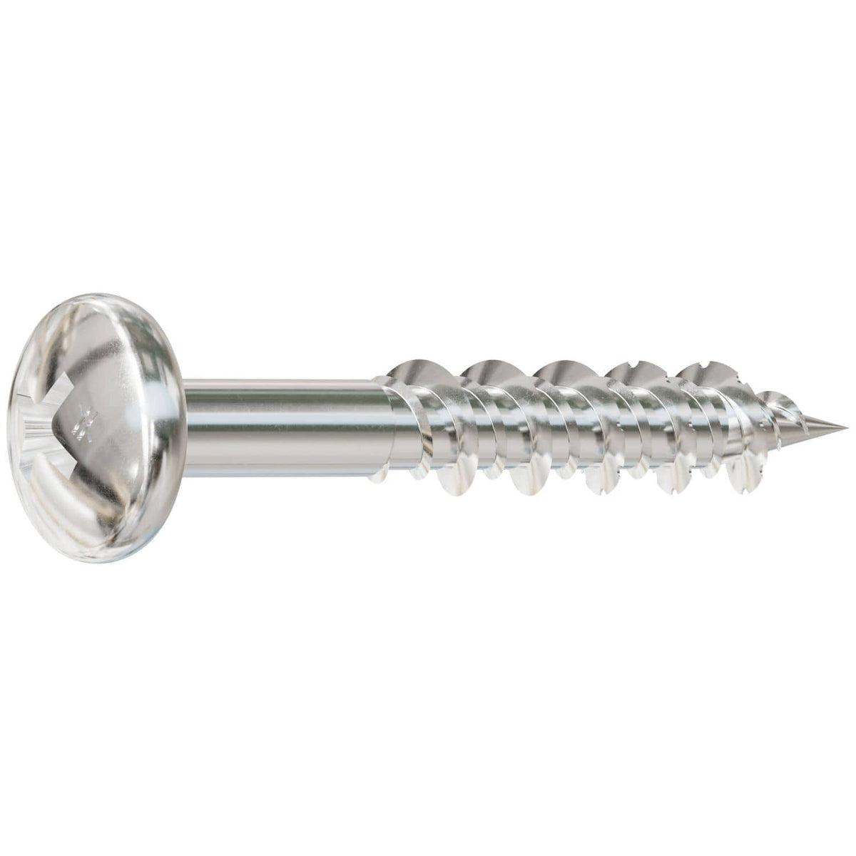 Simpson Strong-Tie T10J125PXM Marine Screw, Pan Head, #10 x 1-1/4-in. #2 Phillips Drive, Type 316, 1000-Pack
