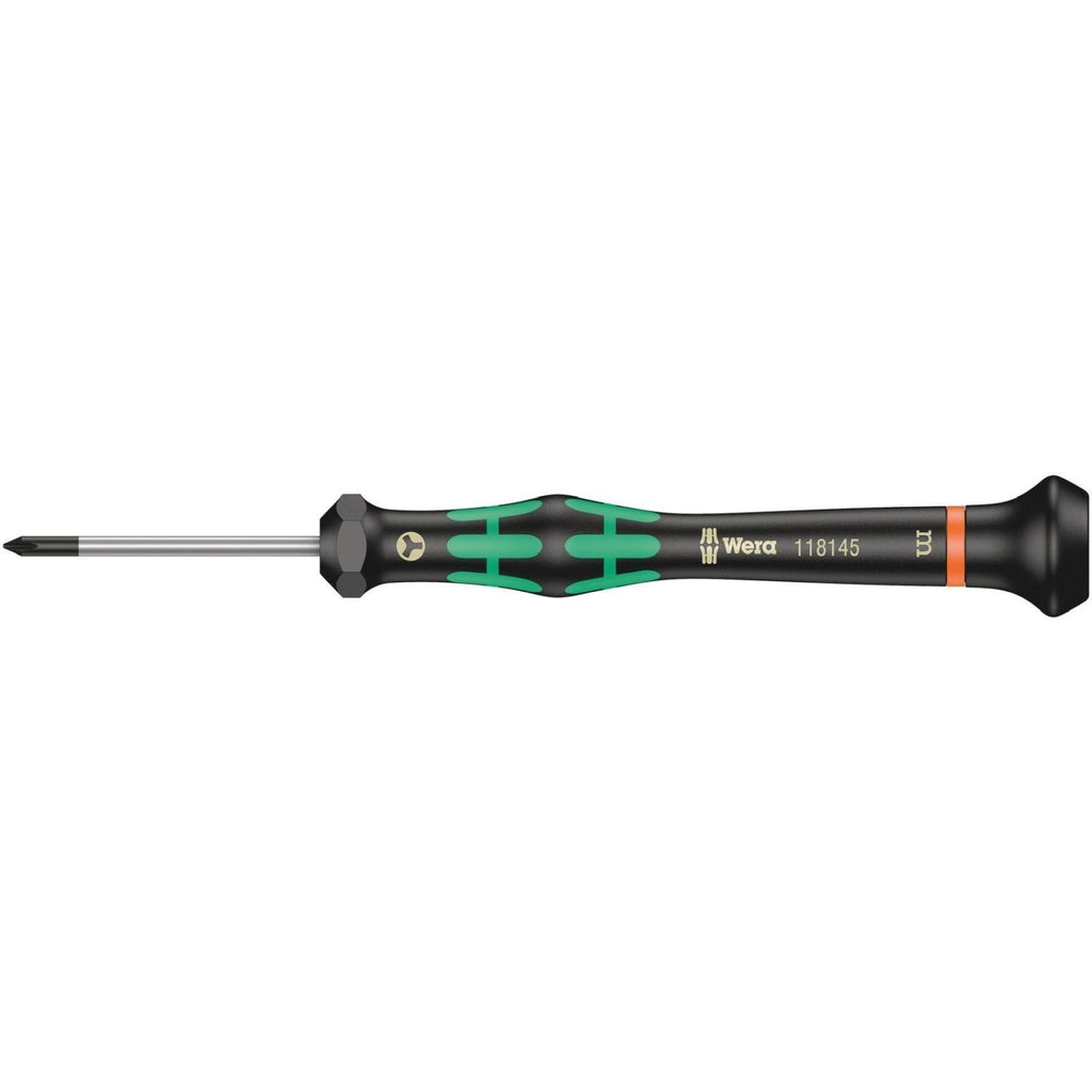 Wera 2072 Kraftform Micro Screwdriver For Microstix Screws, Mx40-mm.