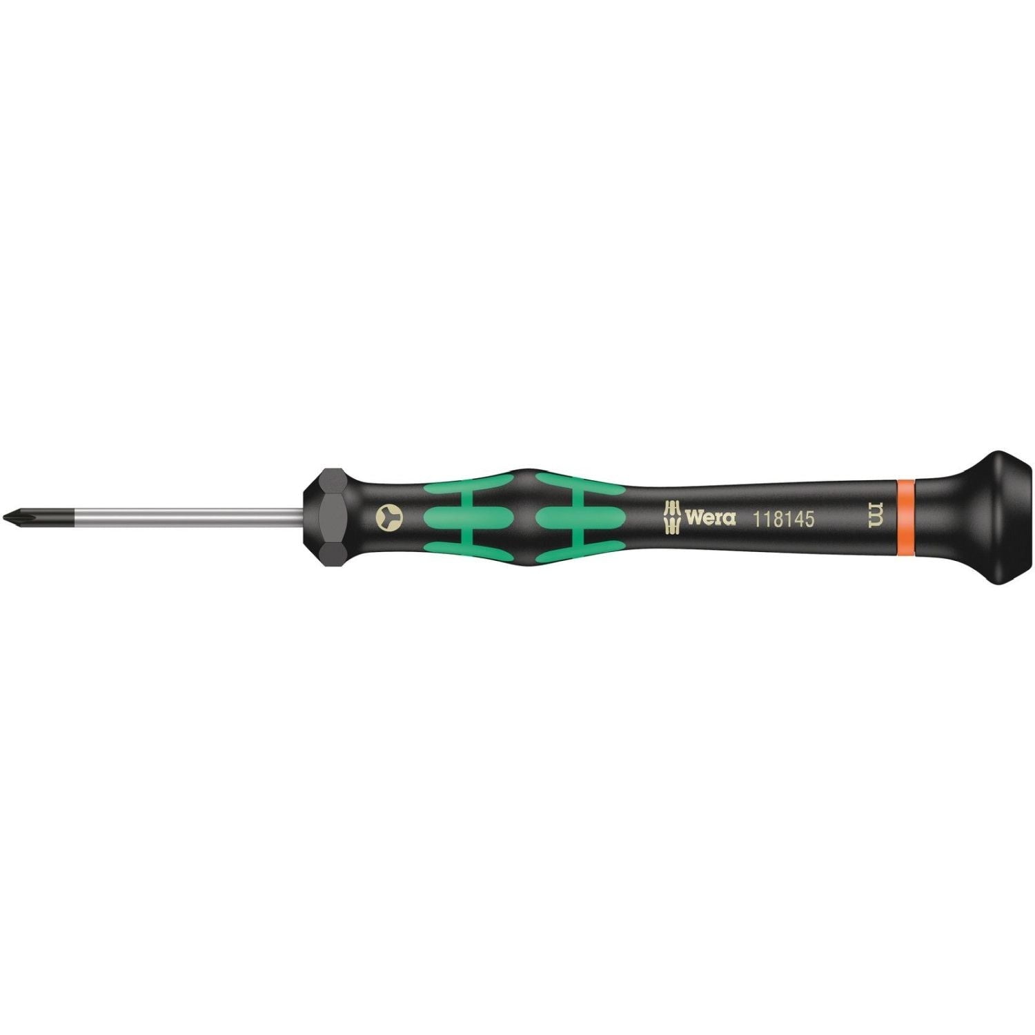 Wera 2072 Kraftform Micro Screwdriver For Microstix Screws, Mx40-mm.
