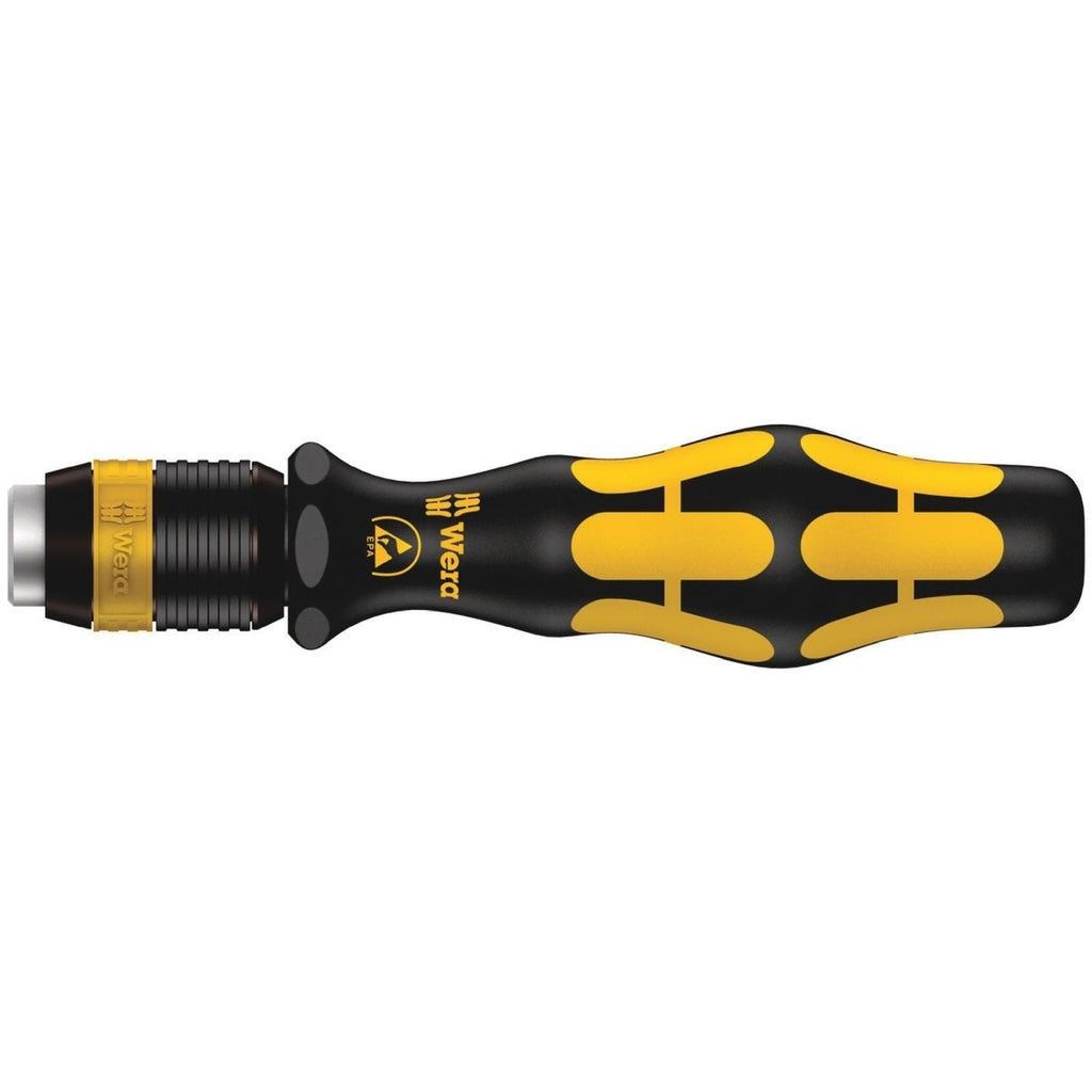 Wera 813 R Esd Bitholding Screwdriver, Non-Magnetic, 1/4-in.x90-mm.