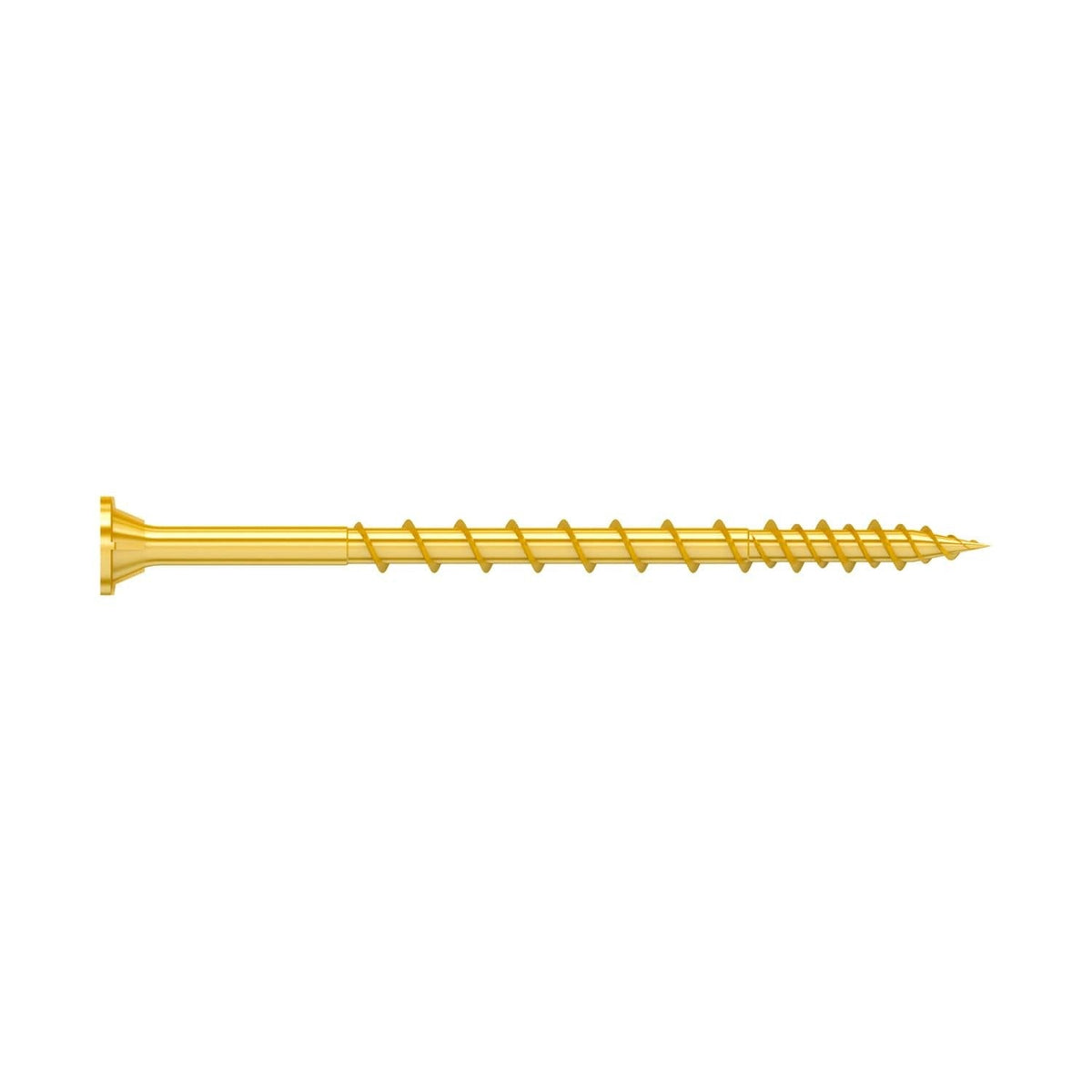 Simpson Strong-Tie WSV3S Strong-Drive WSV SUBFLOOR Screw (Collated), #9 x 3-in. T25, Yellow Zinc, 1000-Pack
