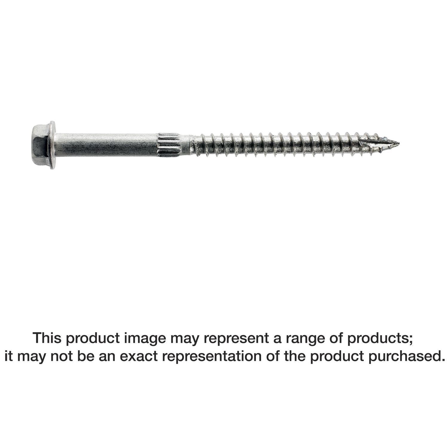 Simpson Strong-Tie SDS25212SS-R25 Strong-Drive SDS HEAVY-DUTY CONNECTOR Screw, 1/4-in. x 2-1/2-in. Type 316, 25-Pack