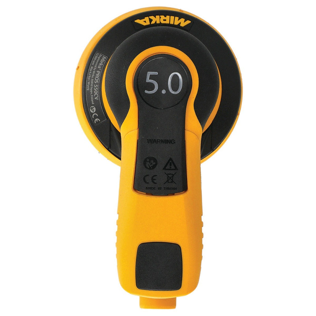 Mirka PROS 550CV 5-in. 5 mm Pneumatic Random Orbital Sander with Central Vacuum (MRP-550CV)
