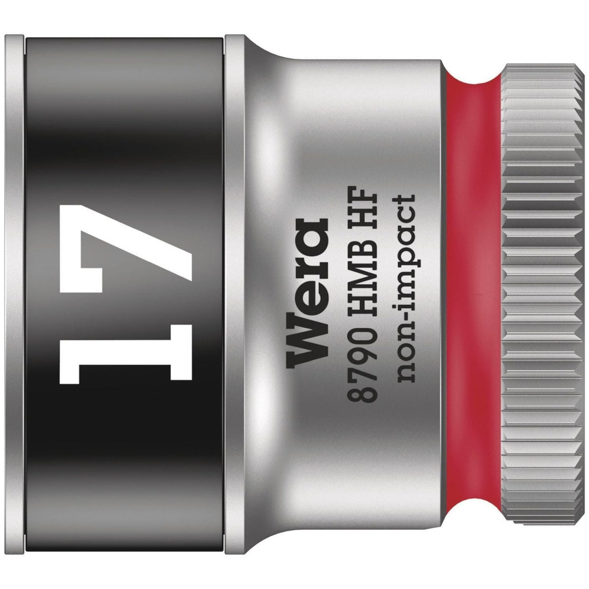 Wera 8790 Hmb Hf Zyklop Socket With 3/8-in. Drive With Holding Function, 17x29-mm.