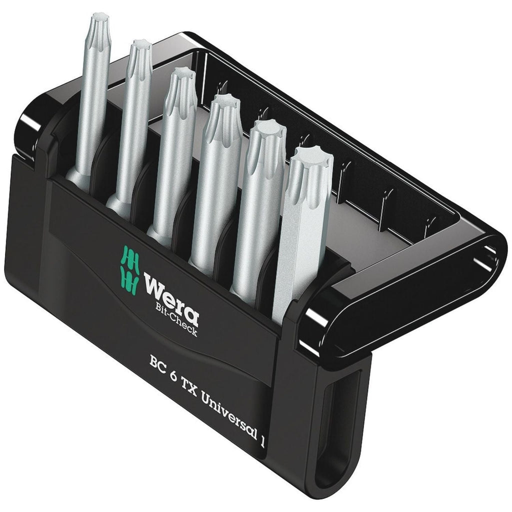 Wera Bit-Check 6 Torx Universal 1, 6-Pieces