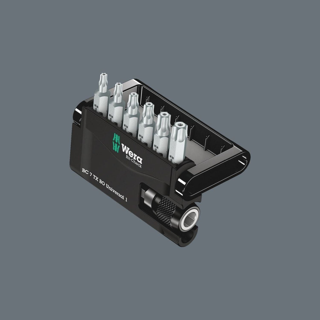 Wera Bit-Check 7 Torx Bo Universal 1, 7-Pieces