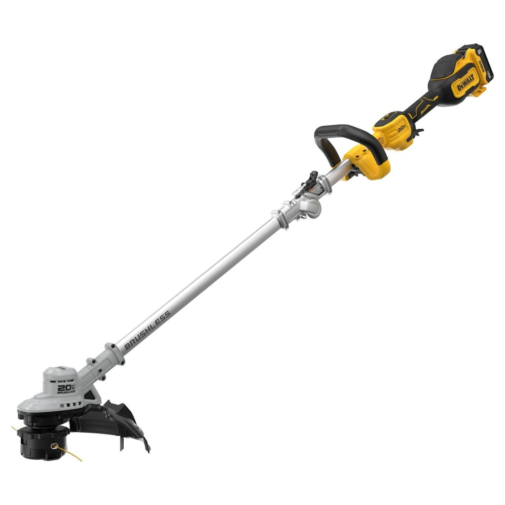 DeWALT DCST926P1 20V MAX Brushless Cordless Foldable String Trimmer 5.0Ah Kit