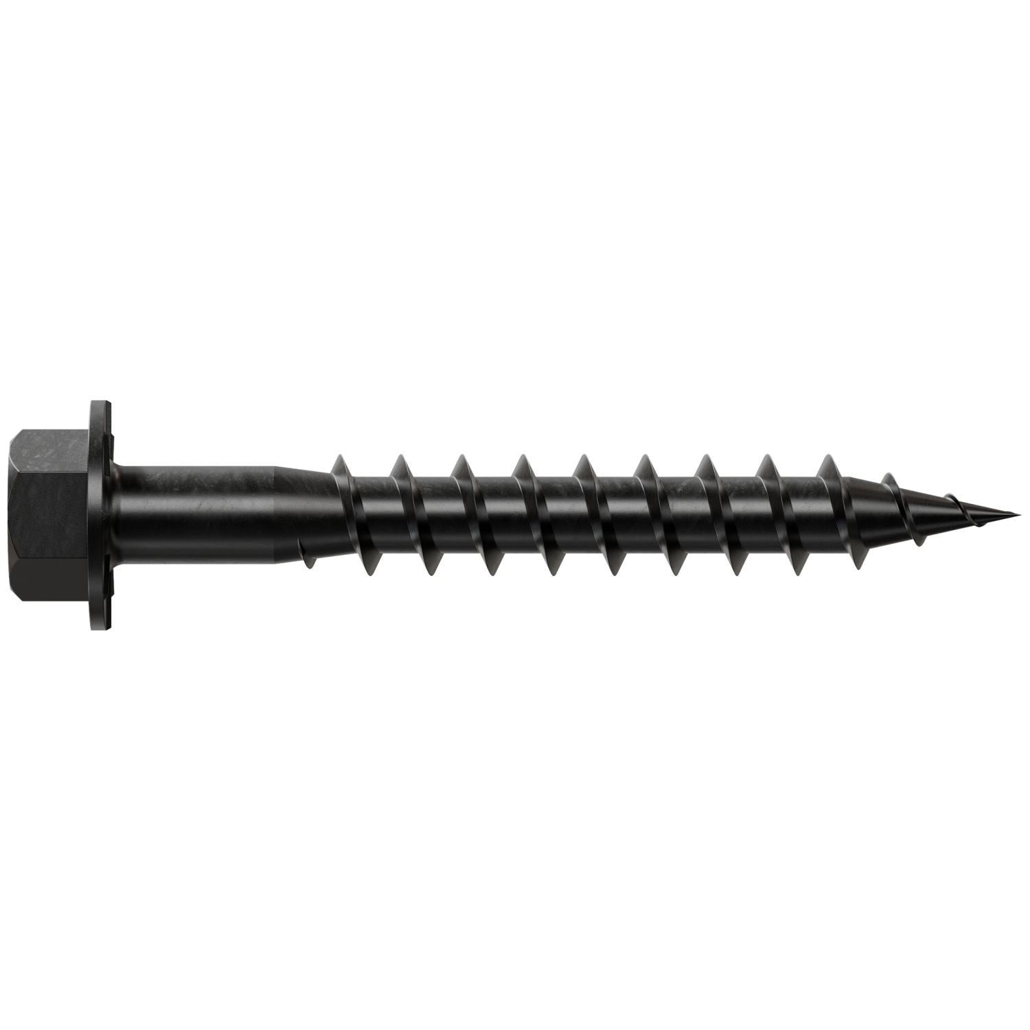 Simpson Strong-Tie SD10112DBBR50 Outdoor Accents Connector Screw, #10 x 1-1/2-in. Double-Barrier Coating, Black, 50-Pack