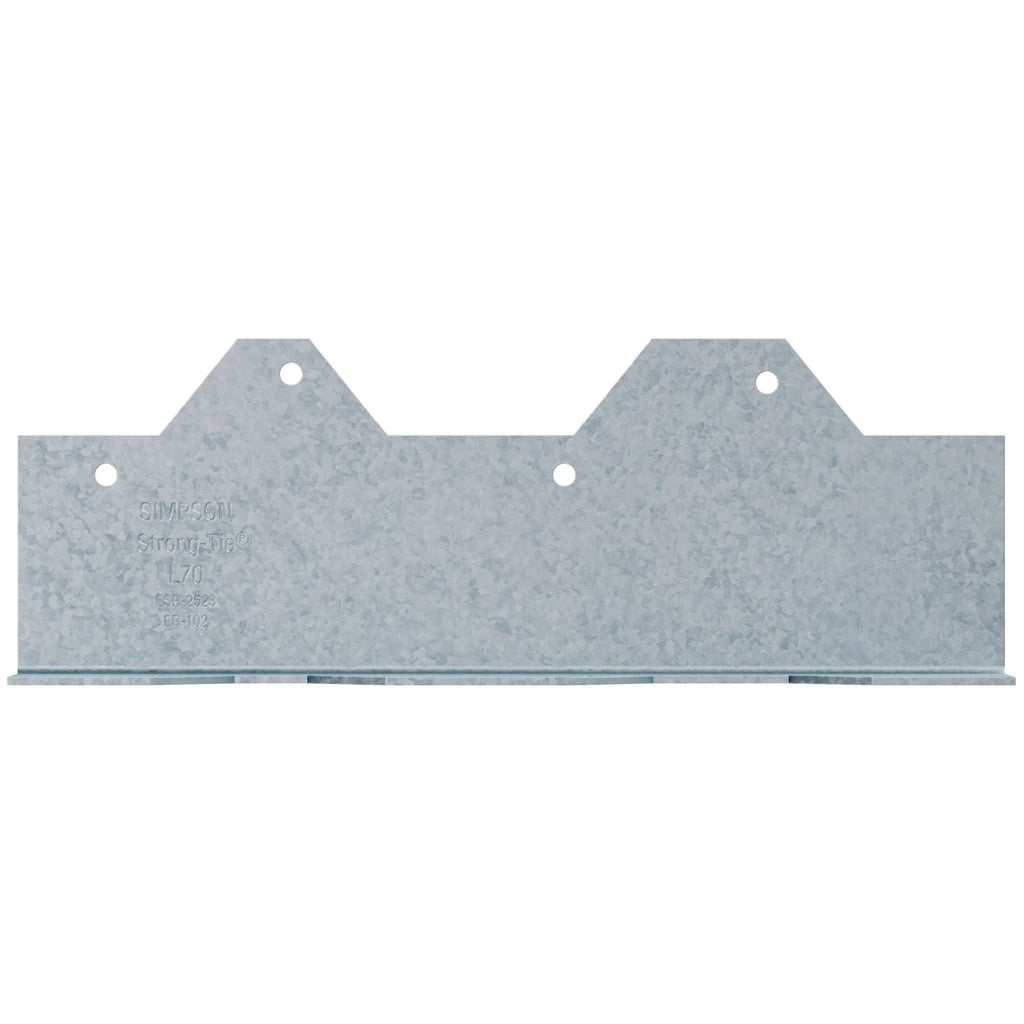 Simpson Strong-Tie L70 7-in. 16-Gauge Galvanized Reinforcing L Angle