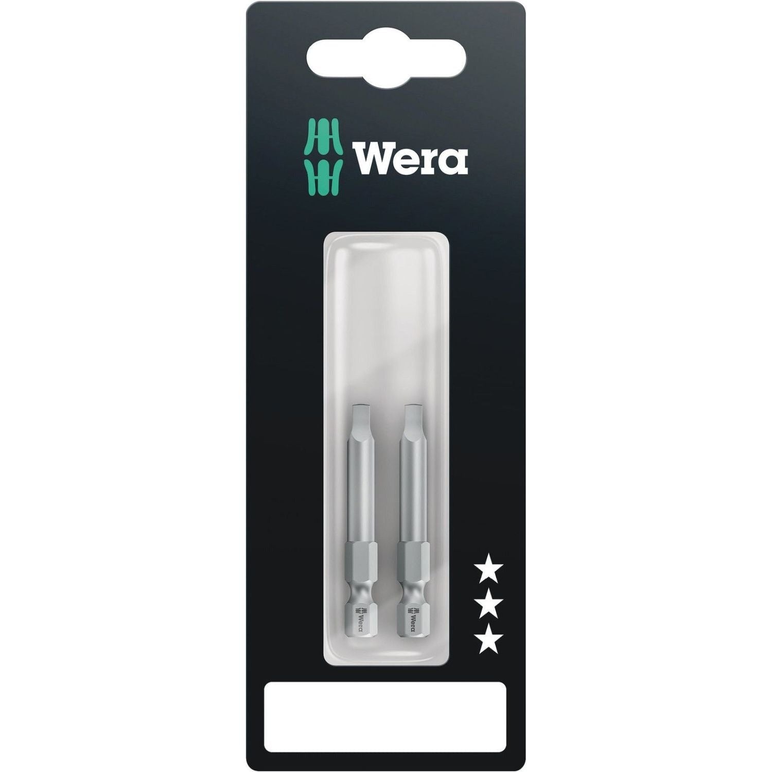 Wera 868/4 Z SB Square-Plus Bit, # 2x50-mm., 2-Pieces