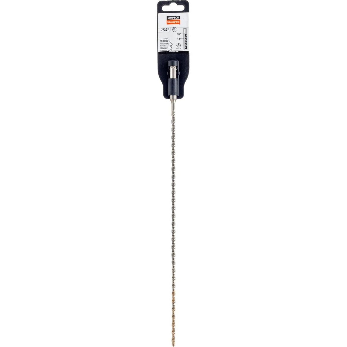 Simpson Strong-Tie MDPL02116 7/32-in. x 16-in. SDS-plus Shank Drill Bit