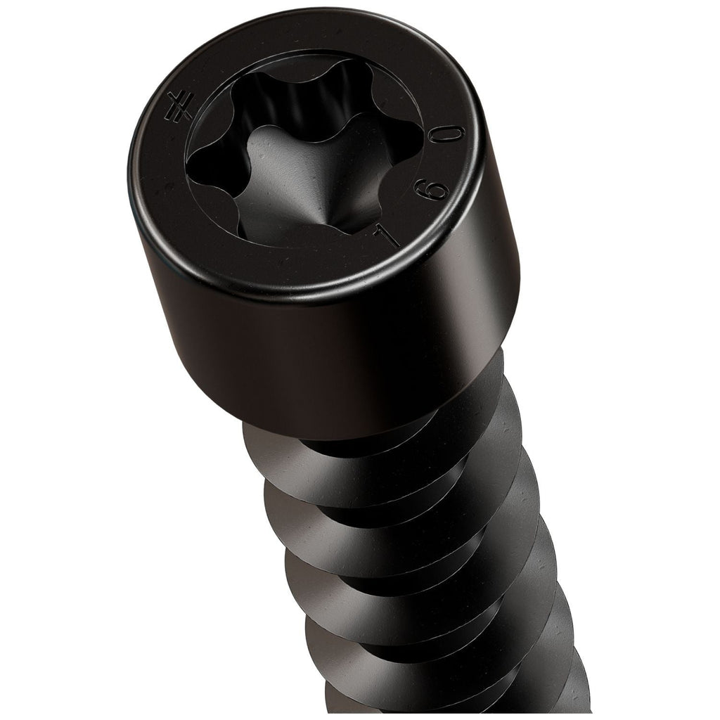 Simpson Strong-Tie SDCFC8X160-R50 Strong-Drive SDCFC TIMBER-CFC Screw, 0.315-in. x 6-1/4-in. T40, E-Coat, 50-Pack
