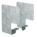 Simpson Strong-Tie SHH6/54-KT24 SHH 7-3/16-in. x 5-5/8-in. 54-mil Galvanized Steel Header Hanger, 24-Pack
