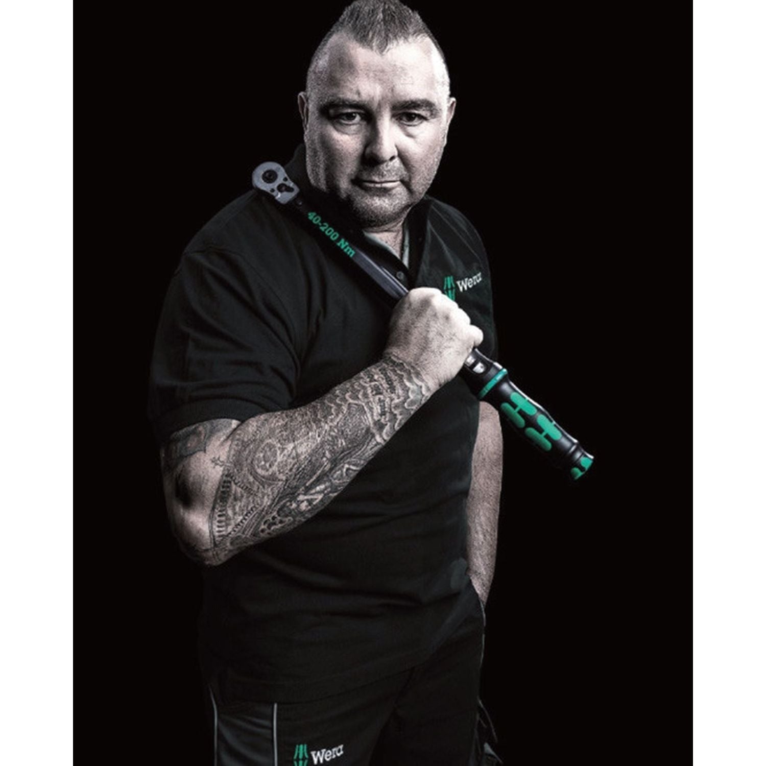 Wera Click-Torquex3 Torque Wrench For Insert Tools, 20-100 Nm, 9X12x20-100 Nm
