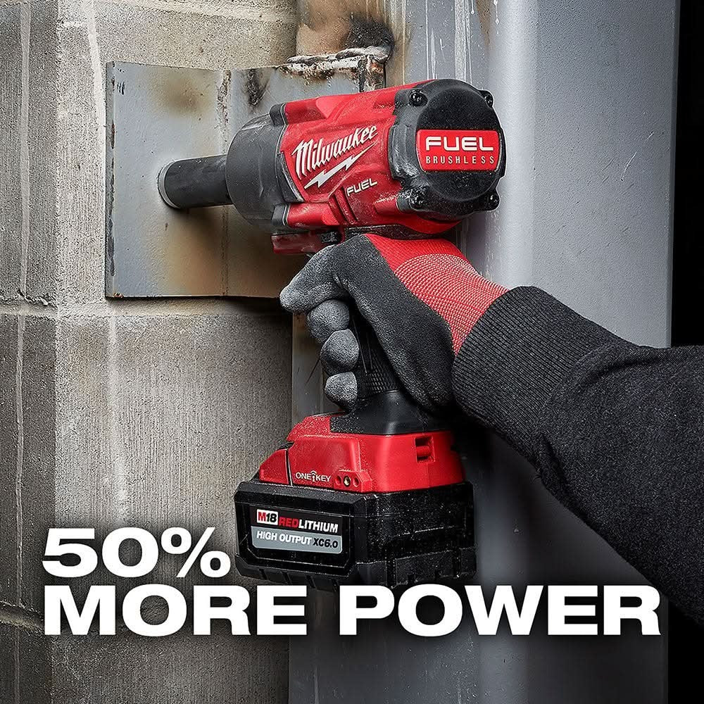 Milwaukee 0821-20 Cordless / Corded M18 Brushless 18-in. Fan With (2) HIGH OUTPUT XC 6.0Ah Batteries