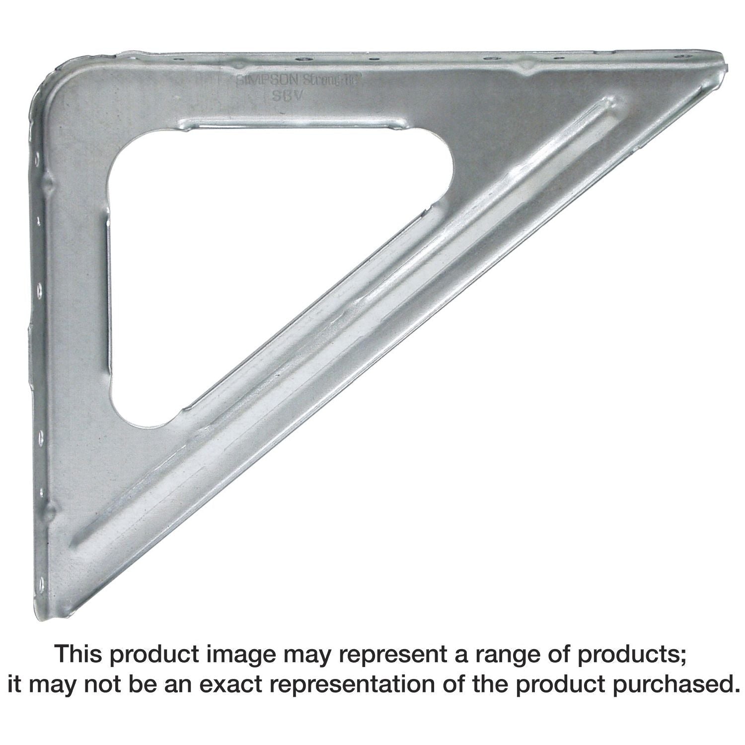 Simpson Strong-Tie SBV SBV 9-in. X 11-in. 16-Gauge Galvanized Shelf Bracket