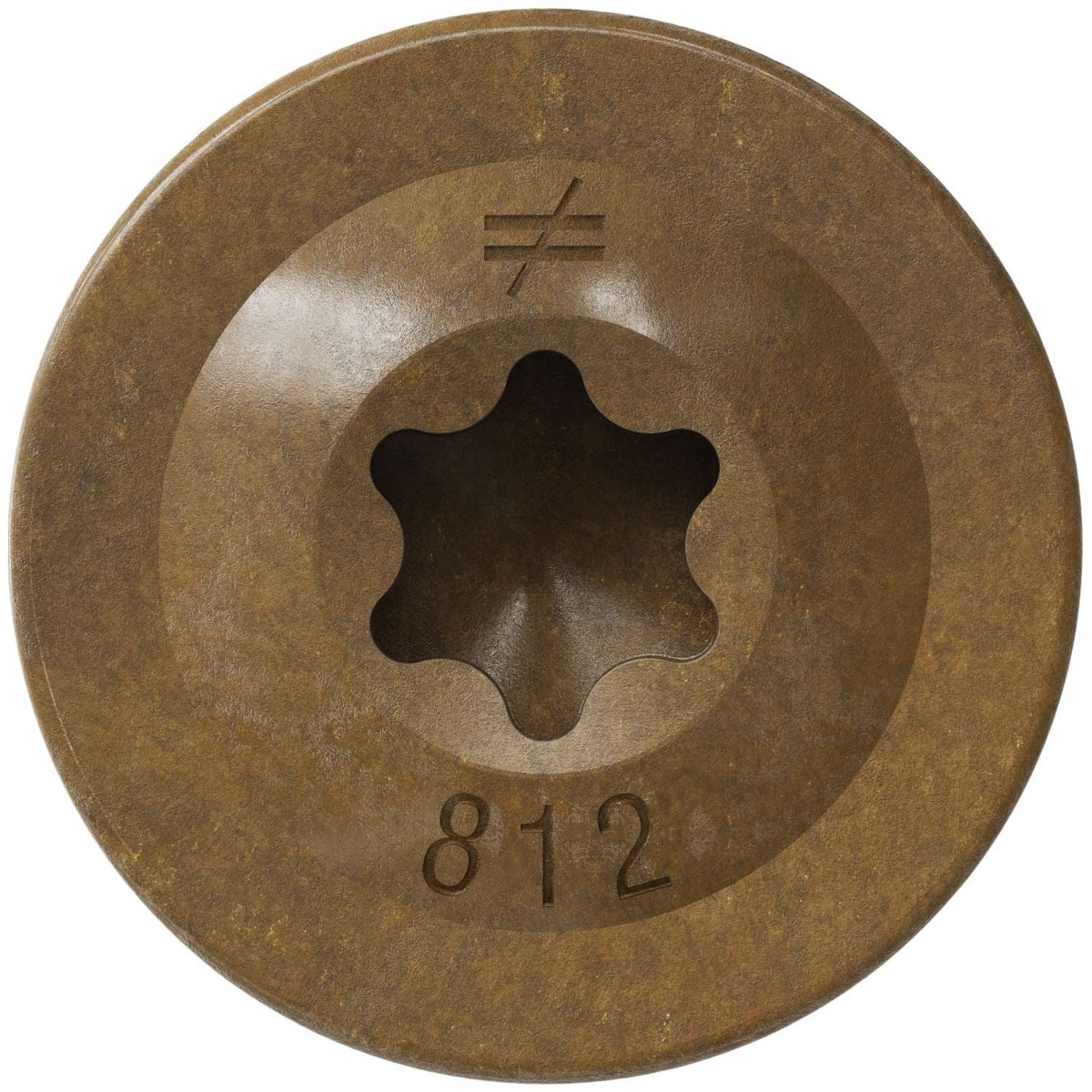 Simpson Strong-Tie CBT08114R300 Wafer-Head Construction Screw, #8 x 1-1/4-in. T20, Quik Guard, Tan, 300-Pack