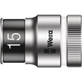 Wera 8790 Hmc Hf Zyklop Socket With 1/2-in. Drive With Holding Function, 15x37-mm.
