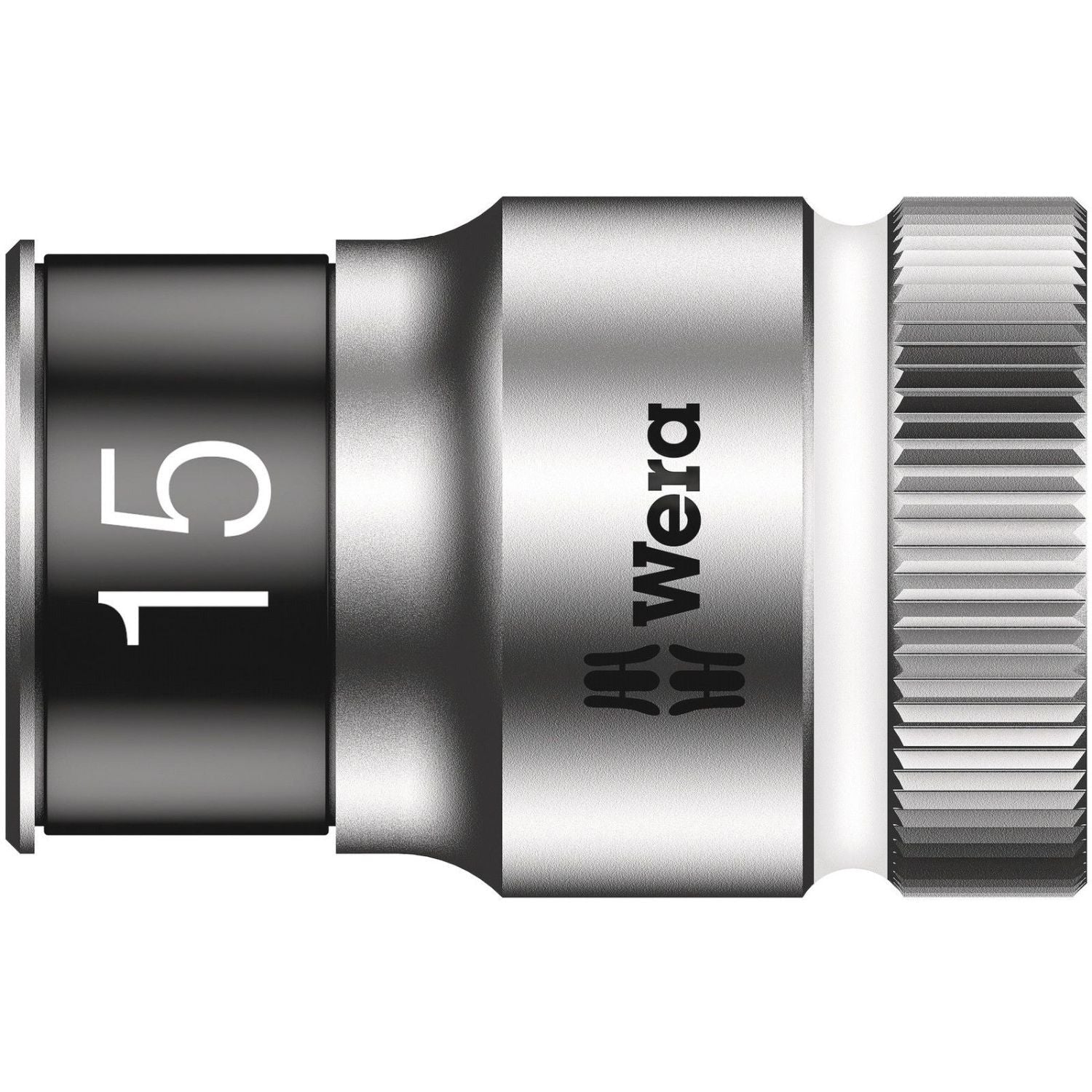 Wera 8790 Hmc Hf Zyklop Socket With 1/2-in. Drive With Holding Function, 15x37-mm.