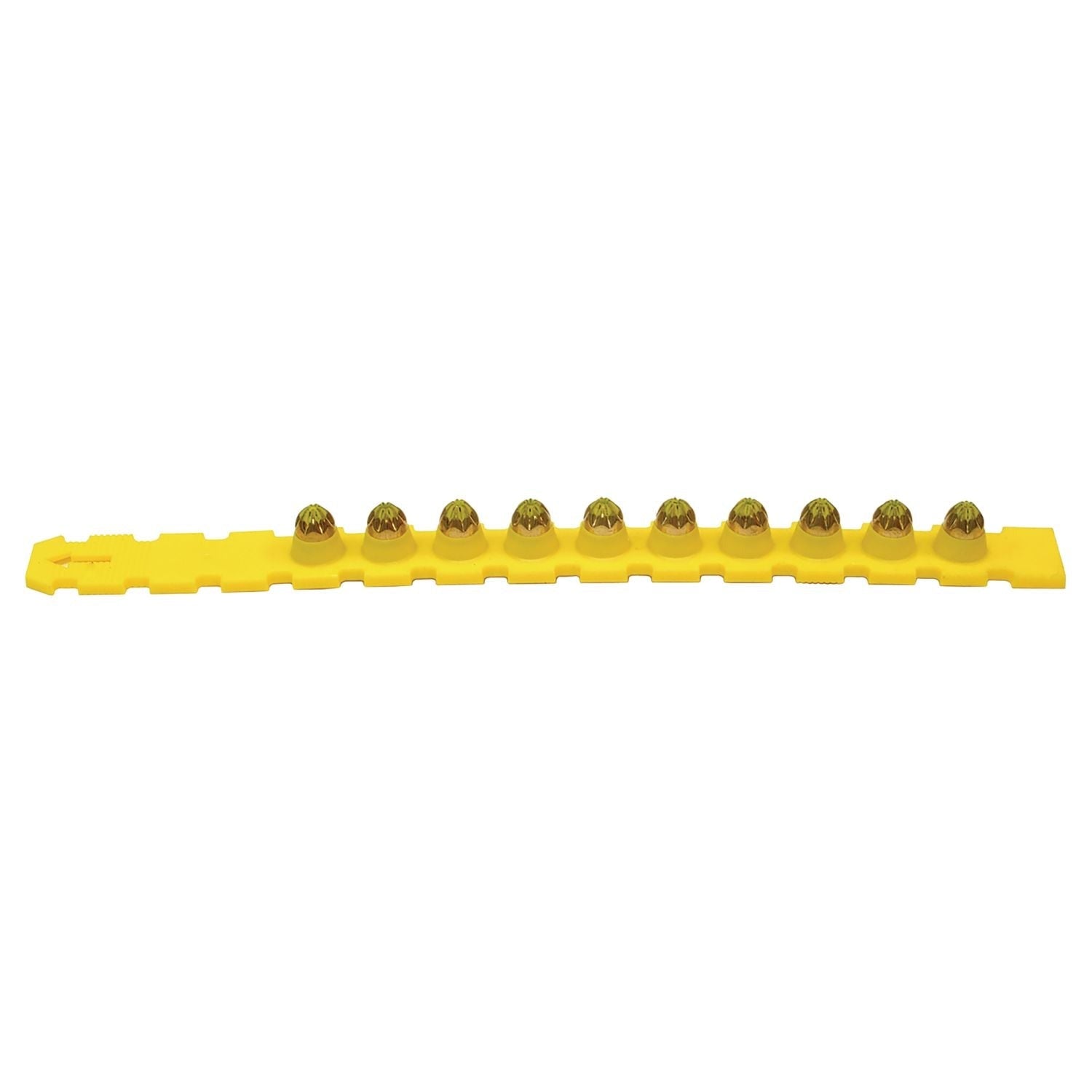 Simpson Strong-Tie P27SL4 P27SL 0.27-Caliber Plastic, 10-Shot Strip Loads, Yellow, 100-Pack