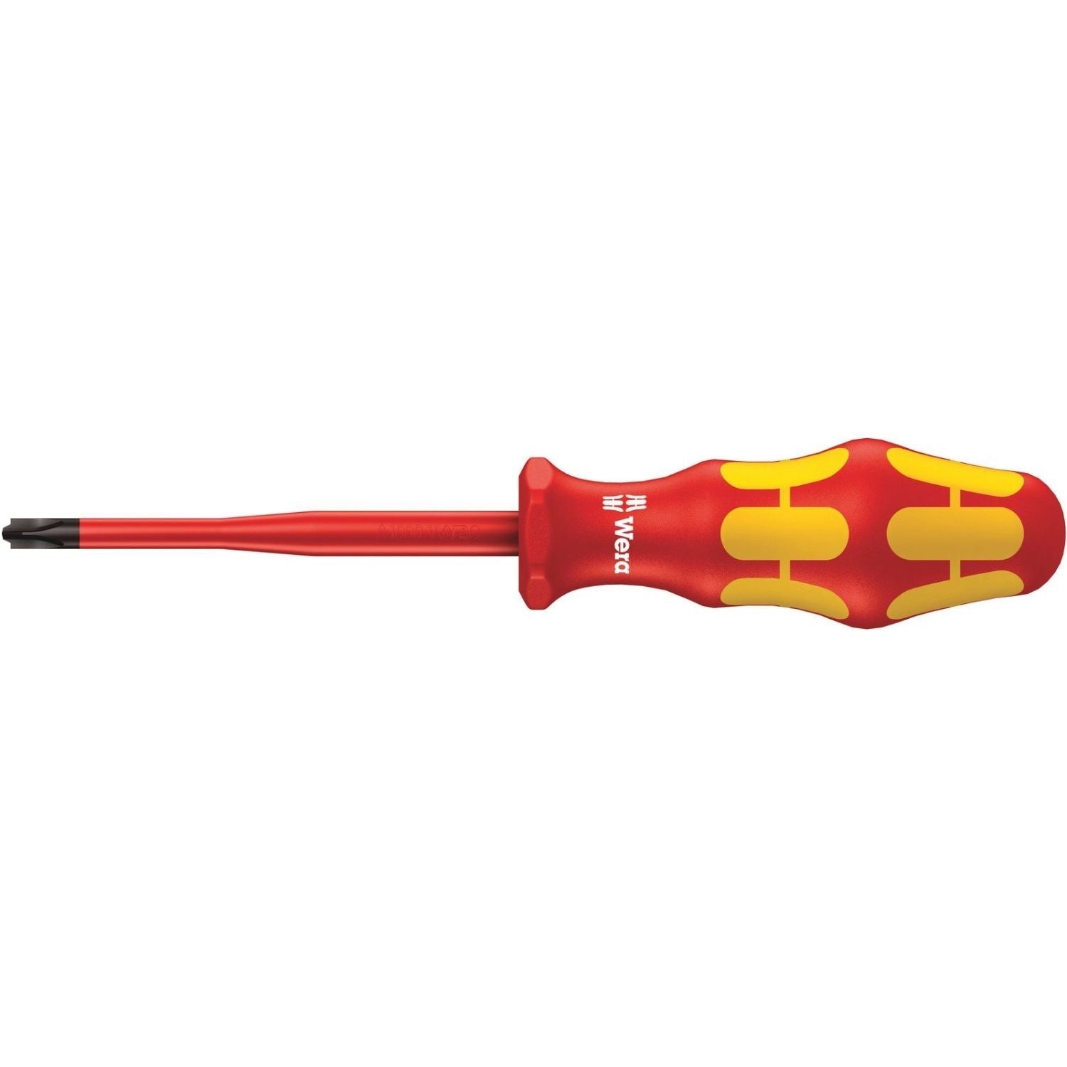 Wera 162 Is Ph/S VDE Insulated Screwdriver With Reduced Blade Diameter For Plusminus Screws (Phillips/Slotted), # 2x100-mm.