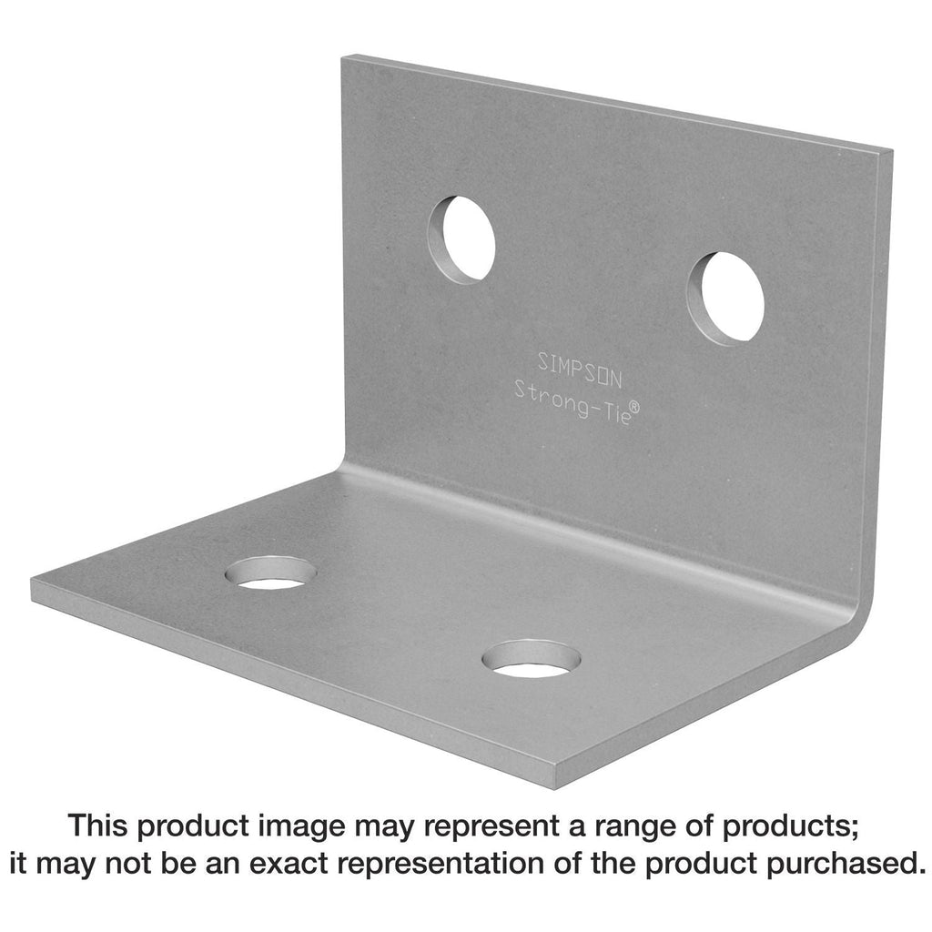 Simpson Strong-Tie HL46HDG HL 4-1/4-in. x 6-in. Hot-Dip Galvanized Heavy Angle