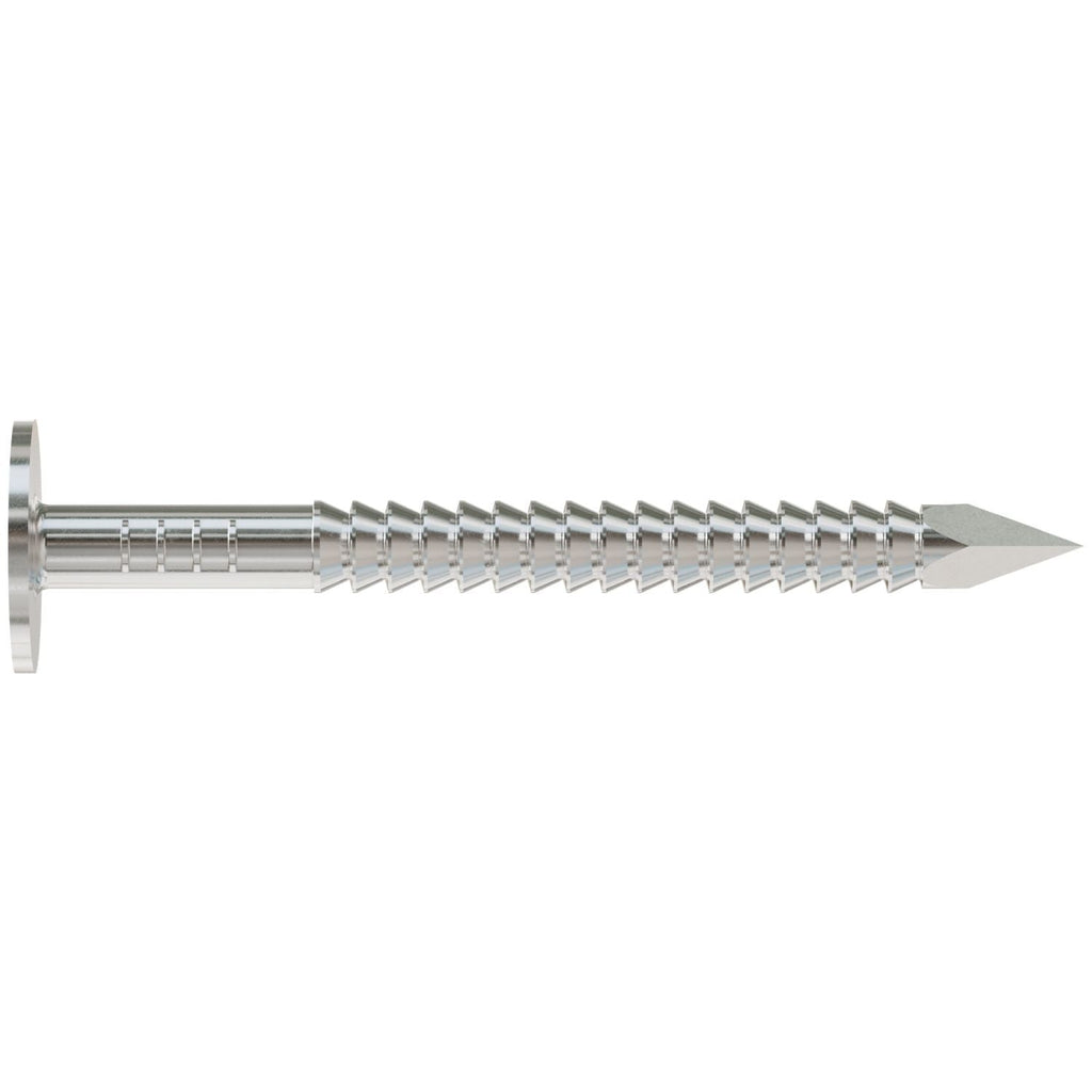 Simpson Strong-Tie S11A150RNJ 15° Wire Coil, Full Round Head, Ring-Shank Roofing Nail, 1-1/2-in. Type 304, 2400-Pack