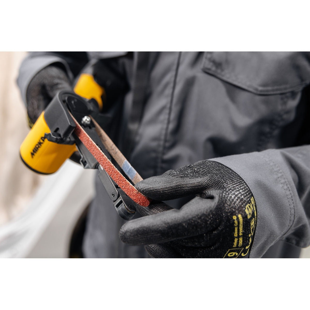 Mirka FBS-B 13 12V 1/2-in. x 18-in. Cordless File Belt Sander, Tool Only (MBB1300100)