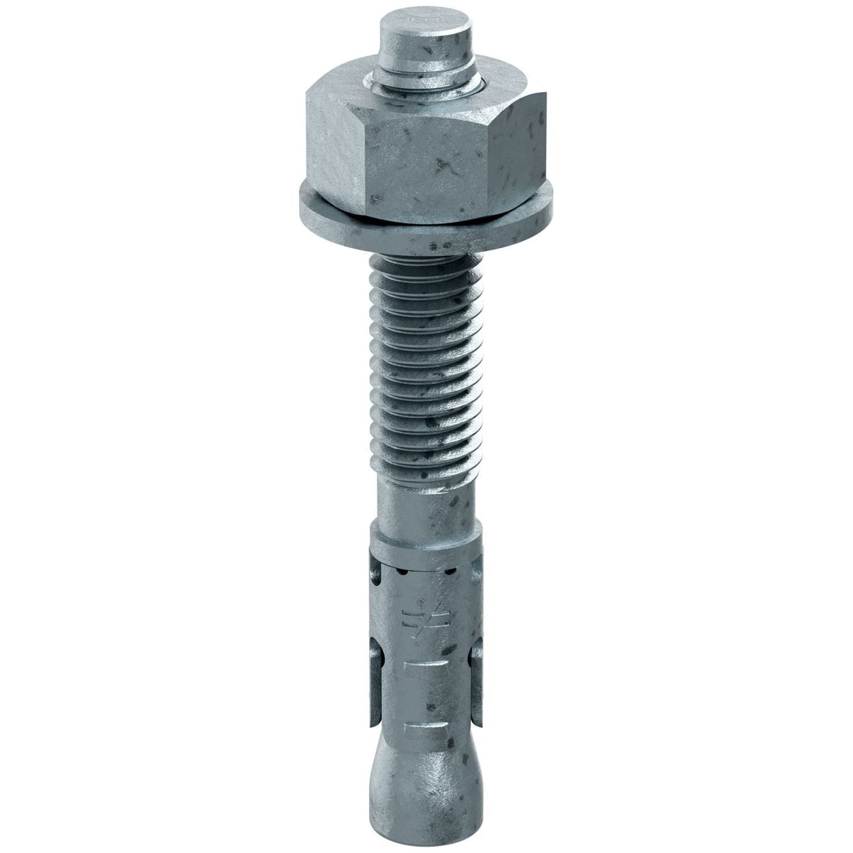 Simpson Strong-Tie STB2-50334MGF25 Strong-Bolt 2, 1/2-in. x 3-3/4-in. Mechanically Galvanized Wedge Anchor, Fully Assembled, 25-Pack