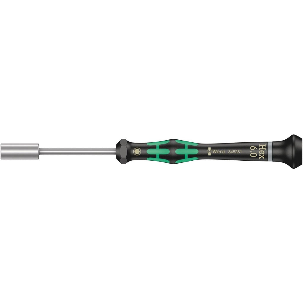 Wera 2069 Nutdriver For Electronic Applications, 6x60-mm.