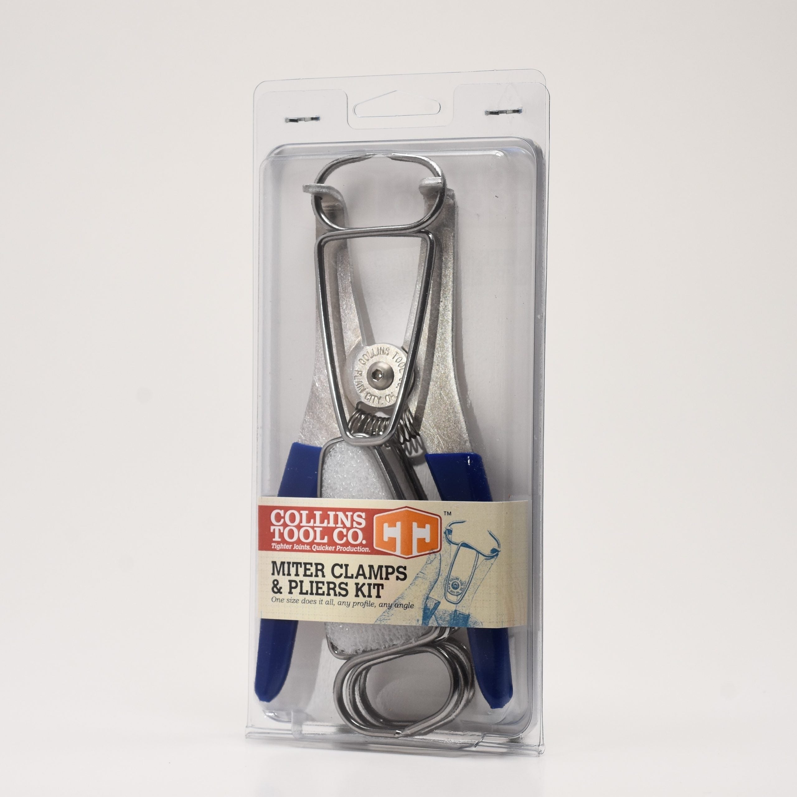 Collins 4-Pack of Miter Clamps & Pliers Kit