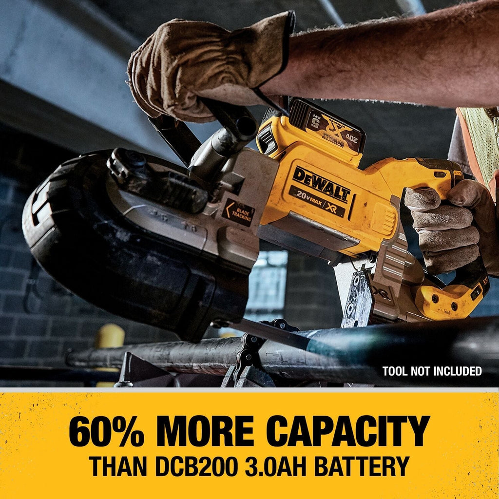 DeWalt 20V Max 5.0Ah + 8.0Ah Lithium Ion Battery Starter Kit w/ Charger, 4-Pack