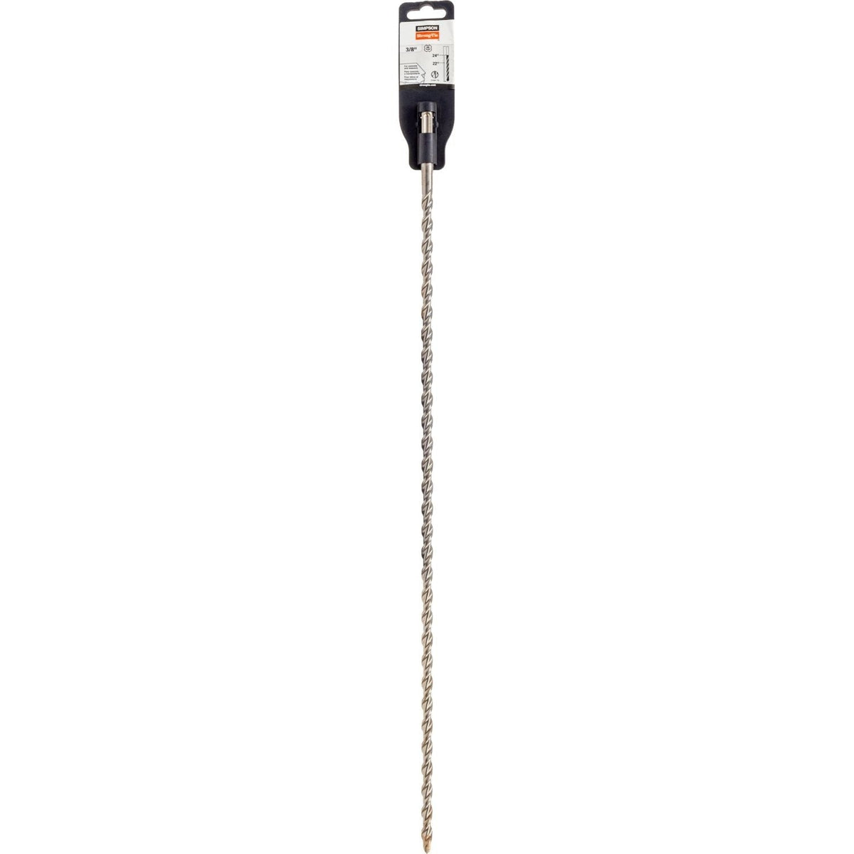 Simpson Strong-Tie MDPL03724 3/8-in. x 24-in. SDS-plus Shank Drill Bit
