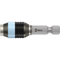 Wera 3888/4/1 K Rapidaptor Universal Bit Holder, Stainless, 1/4-in.x50-mm.