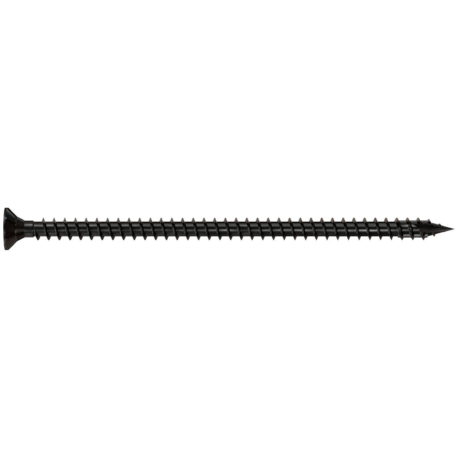 Simpson Strong-Tie SDCF8X160 Strong-Drive SDCF TIMBER-CF Screw, 0.315-in. x 6-1/4-in. T40, E-Coat, 250-Pack