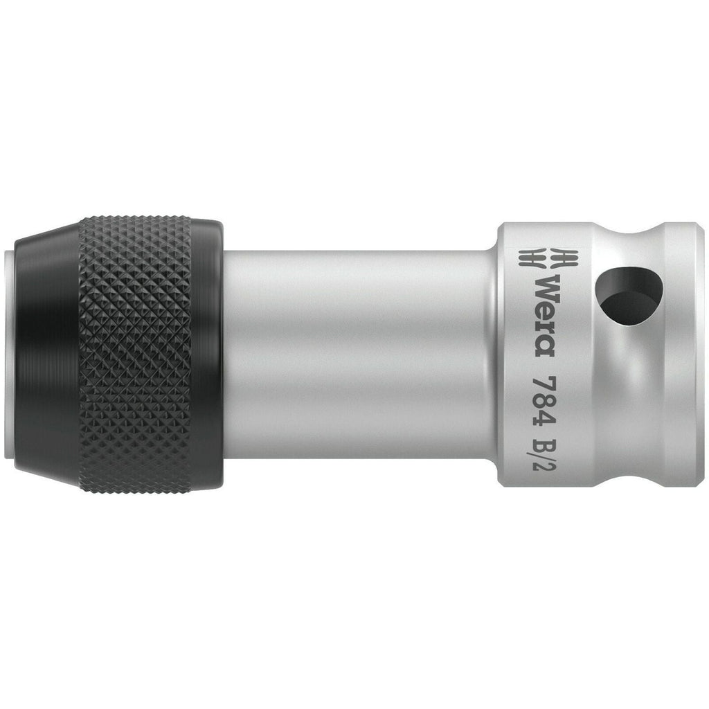 Wera 784 B 3/8-in. Adaptor With Quick-Release Chuck, 784 B/2x5/16-in.x50-mm.