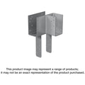 Simpson Strong-Tie ECCLRQ444SDS ECCLRQ L-Shape End Column Cap for 4x Beams, 4x Post w/ SDS Screws, Skewed Right