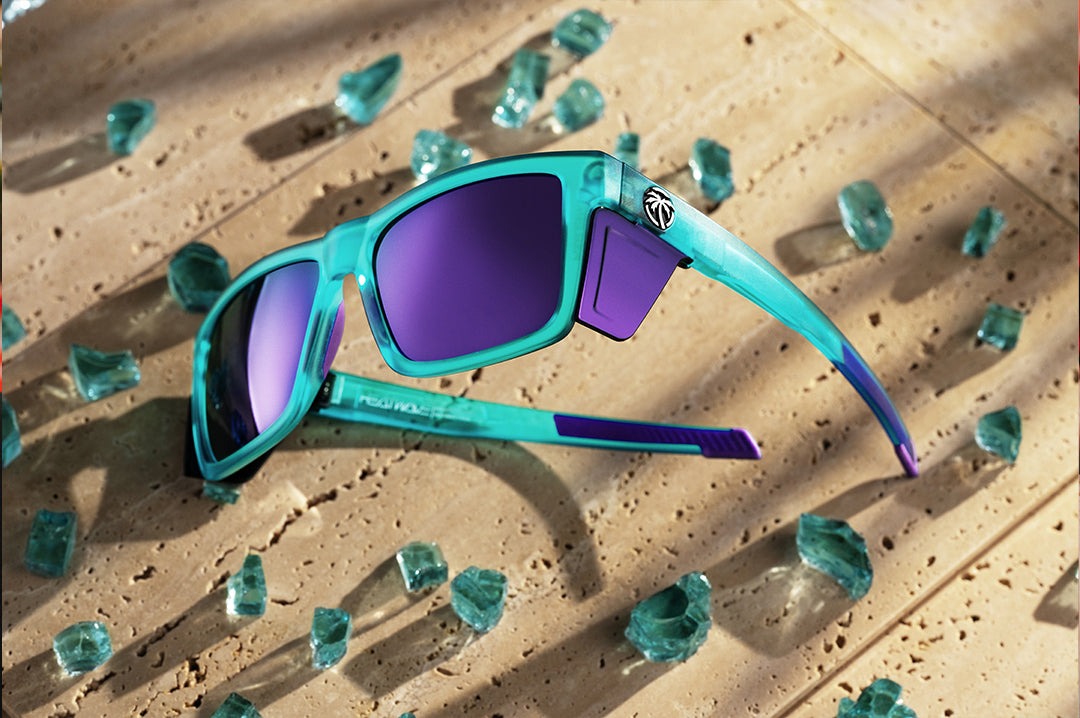 Heat Wave Performance XL VISE Frame Aqua Frost Z87+ Sunglasses