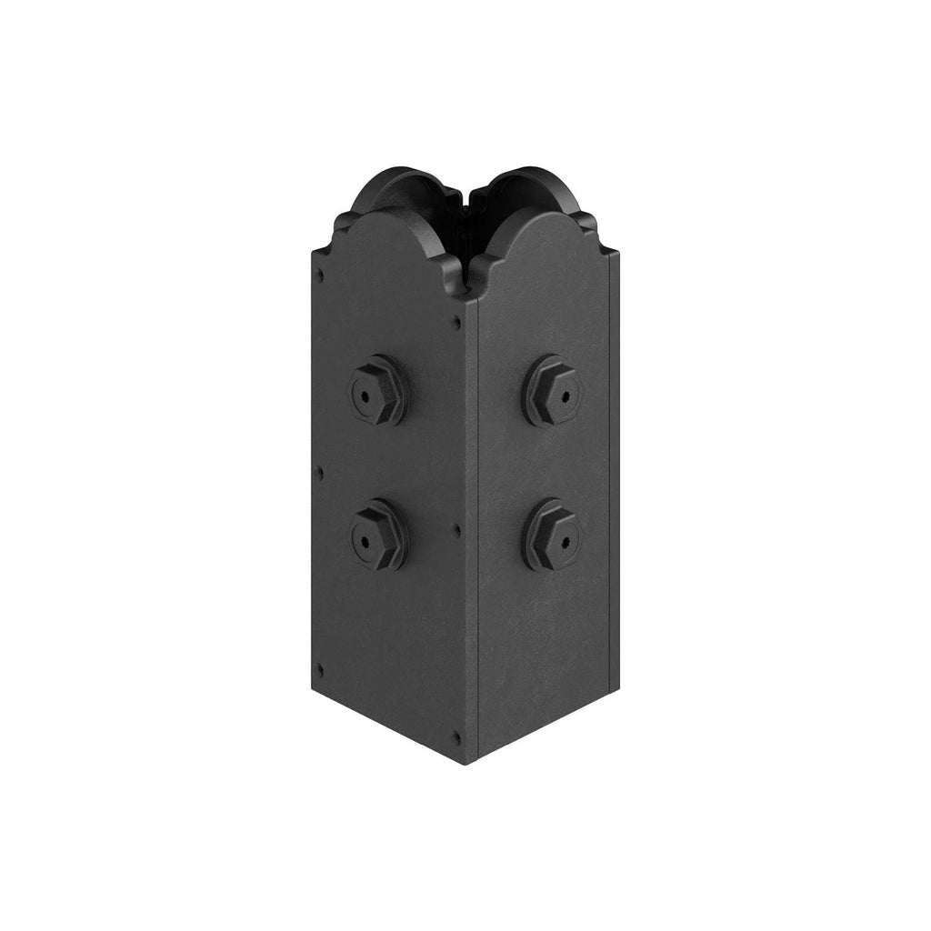 Simpson Strong-Tie APBDW44 Outdoor Accents Mission Collection Decorative Post Base Cover for 4x4 Post