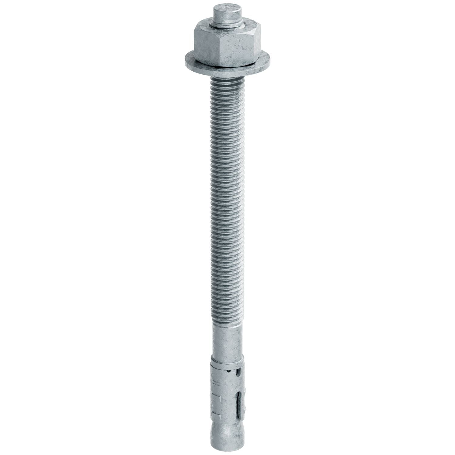 Simpson Strong-Tie STB2-62812MGF20 Strong-Bolt 2, 5/8-in. x 8-1/2-in. Mechanically Galvanized Wedge Anchor, Fully Assembled, 20-Pack
