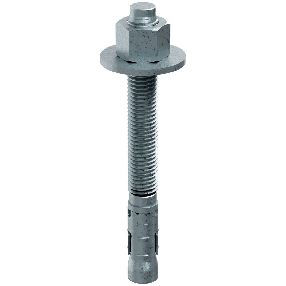 Simpson Strong-Tie STB2-75700MGF10 Strong-Bolt 2, 3/4-in. x 7-in. Mechanically Galvanized Wedge Anchor, Fully Assembled, 10-Pack
