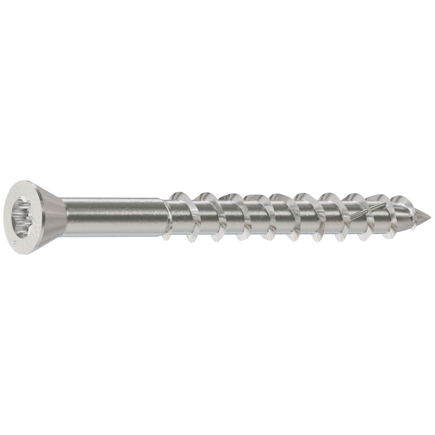 Simpson Strong-Tie T07162WP5 Deck-Drive DWP WOOD SS Screw, #7 x 1-5/8-in. T15, Trim Head, Type 316, 5-lb.