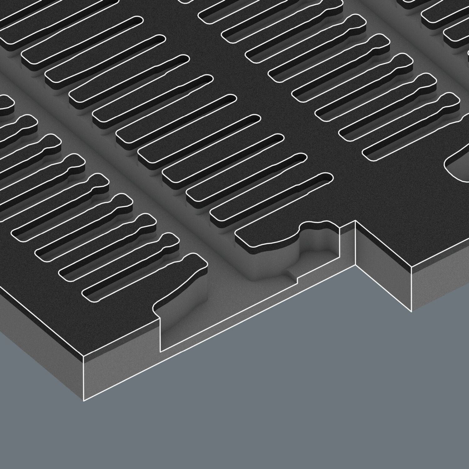 Wera 9751 Foam Insert Kraftform Kompakt VDE Set 1, 28-Pieces