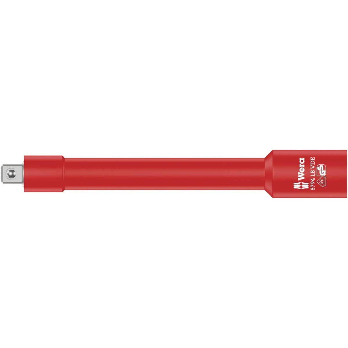 Wera 8794 Lb VDE Zyklop Extension, Insulated, Long, 3/8", 3/8-in.x166-mm.