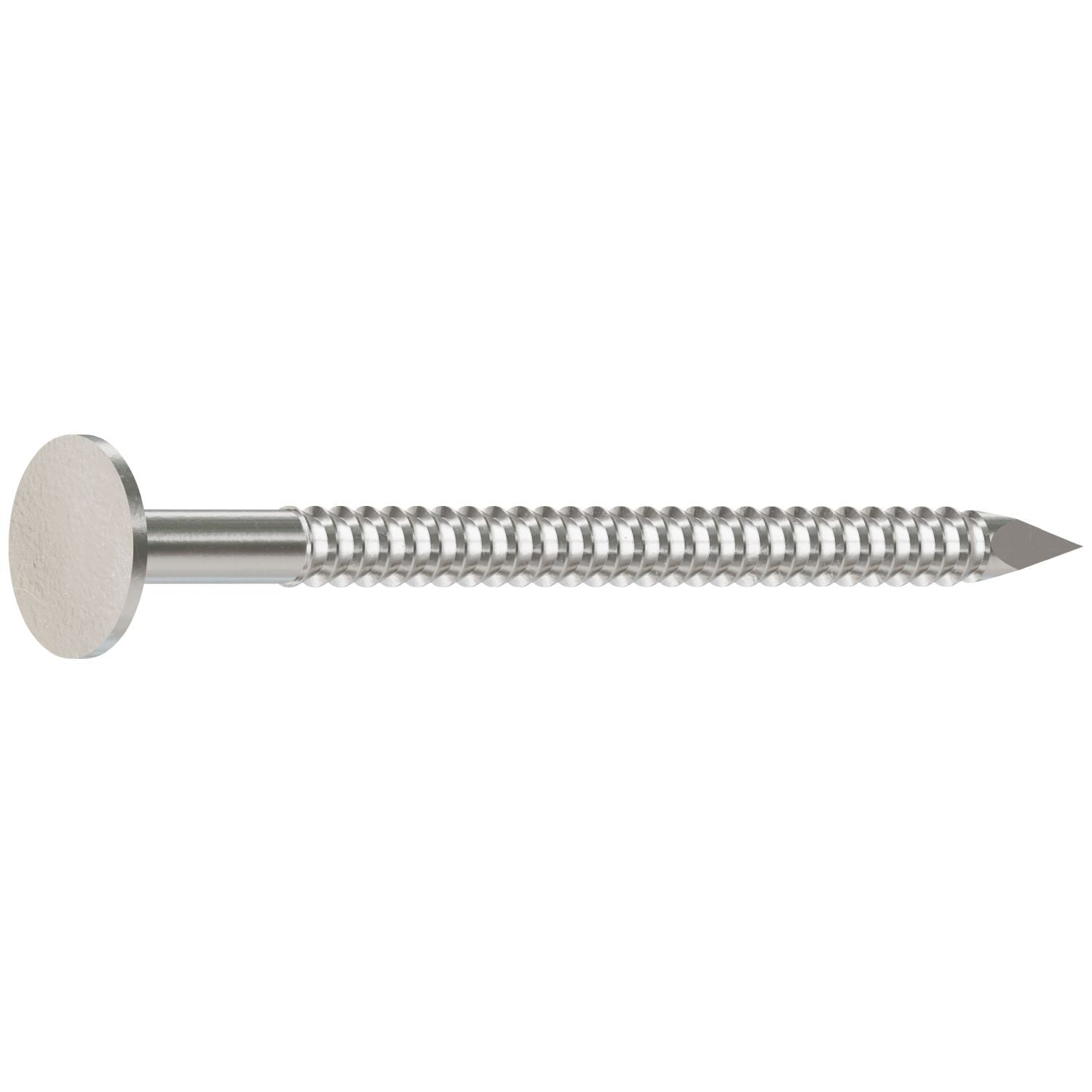 Simpson Strong-Tie S611ARNB Roofing Nail, Annular Ring Shank, 2-in. x .120-in. Type 304 Stainless Steel, 25-lb.