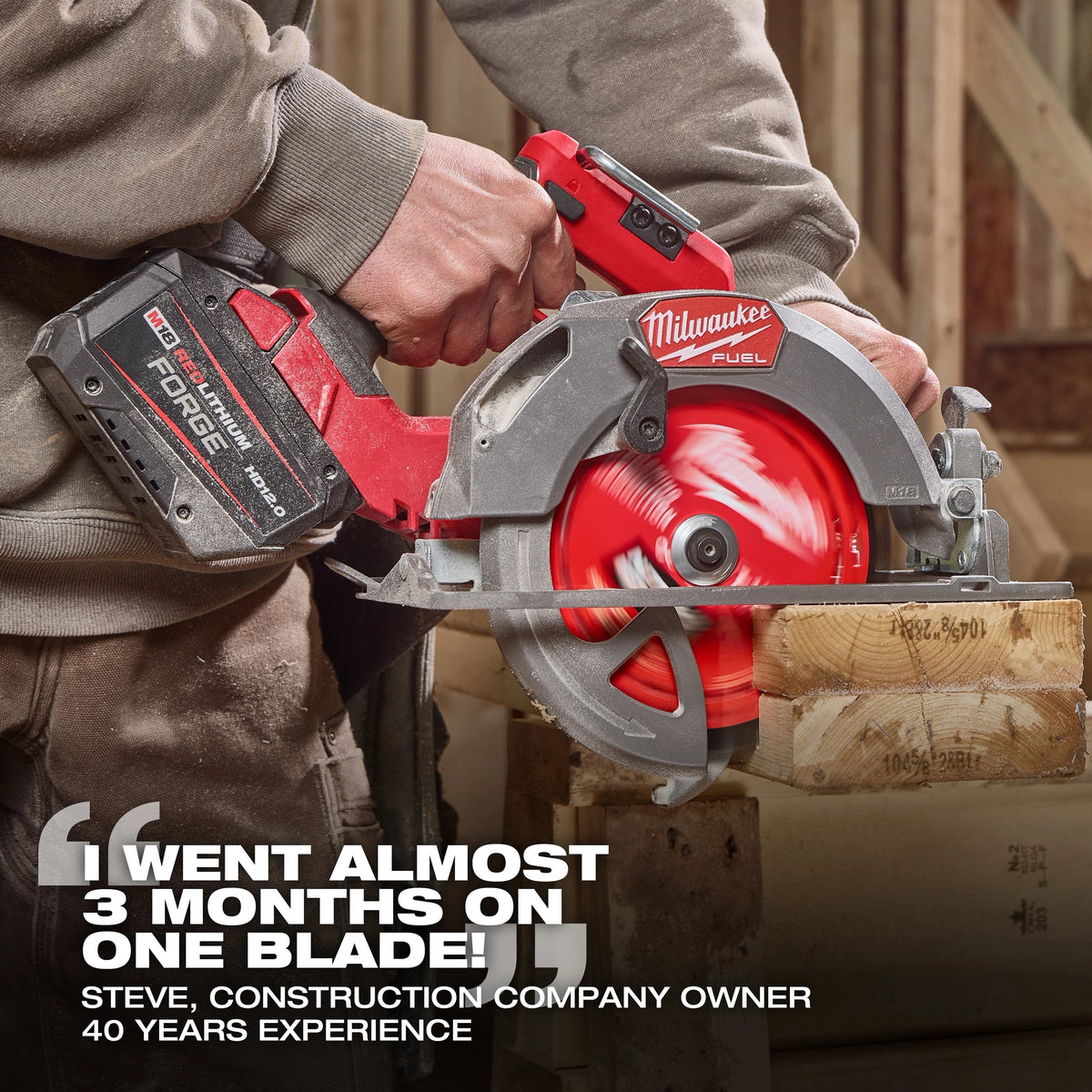Milwaukee 7-1/4-in. 24-Tooth NITRUS Carbide Framing & Demolition Circular Saw Blade, 10-Pack (48-41-0750)
