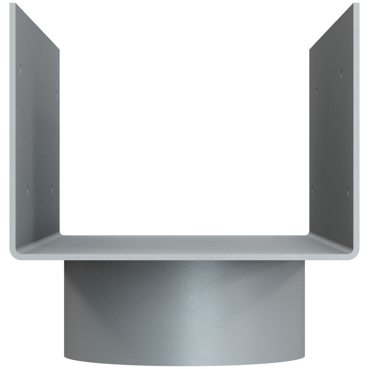 Simpson Strong-Tie LCC5.25-4 LCC 5-3/8-in. Column Cap for 4-in. Outside Diameter Lally Column