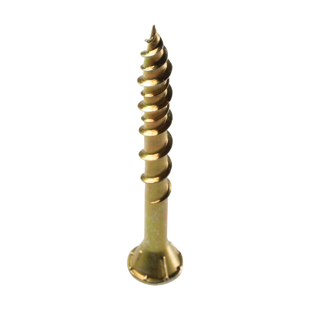 Simpson Strong-Tie Strong-Drive Subfloor Collated Screw, #9 x 1-3/4-in. T25, Yellow Zinc, 2000-Pack (WSV134S)
