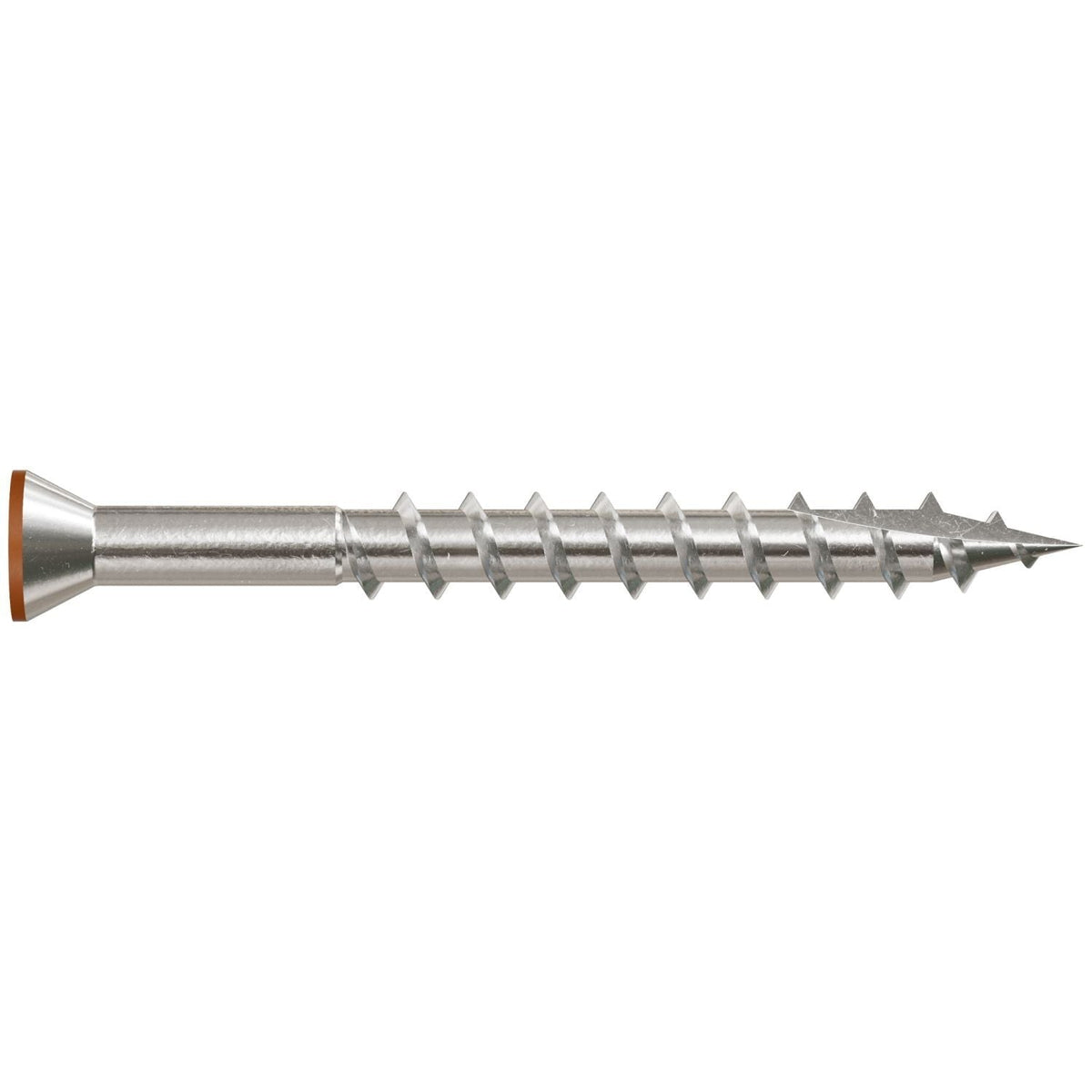 Simpson Strong-Tie T07162FT70TN01 Trim-Head Screw, 6-Lobe Drive, #7 x 1-5/8-in. T-15 Type 316, Tan 01, 70-Pack