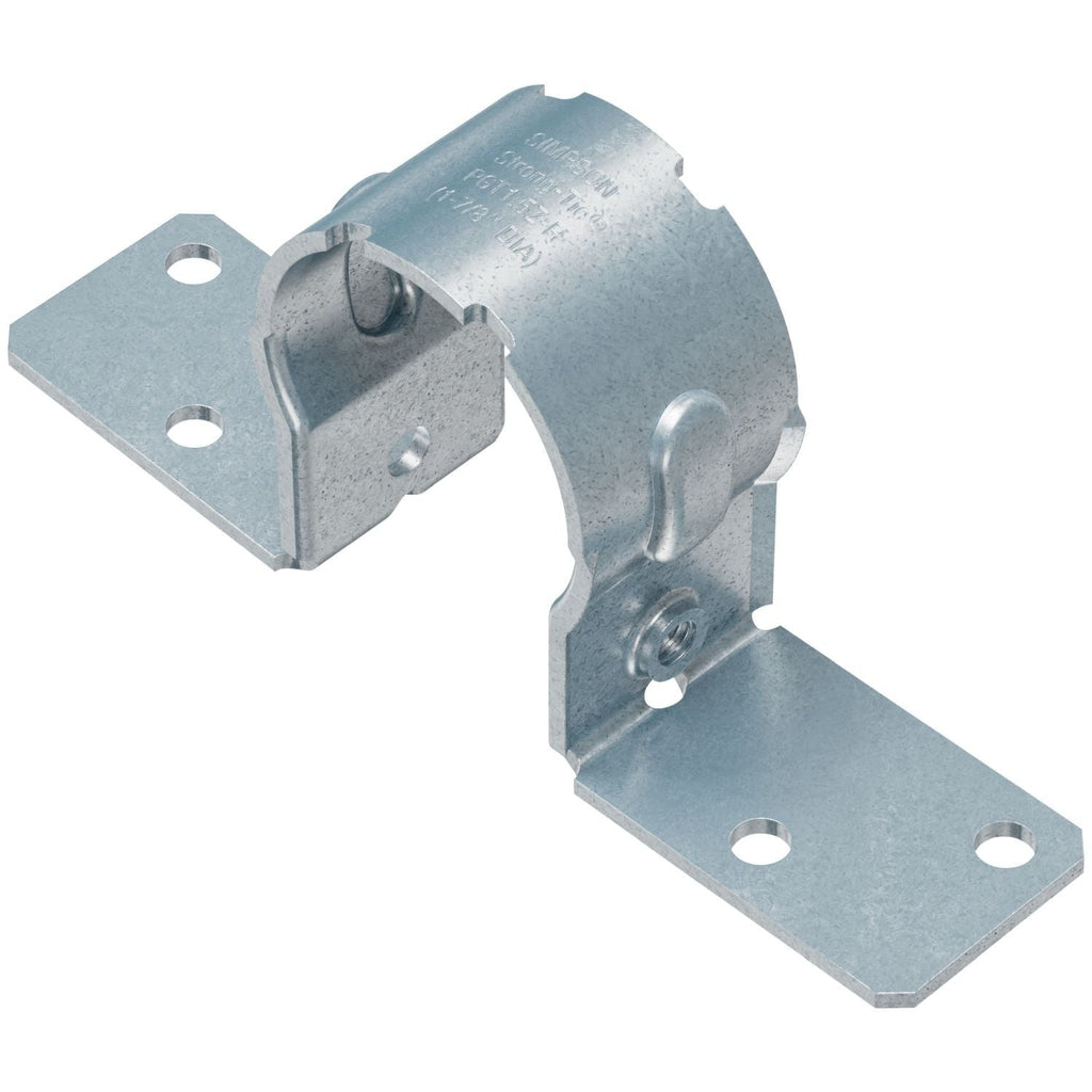 Simpson Strong-Tie 12-Gauge ZMAX Galvanized Pipe Grip Tie for 1-1/2-in. Pipe (PGT1.5Z-R)
